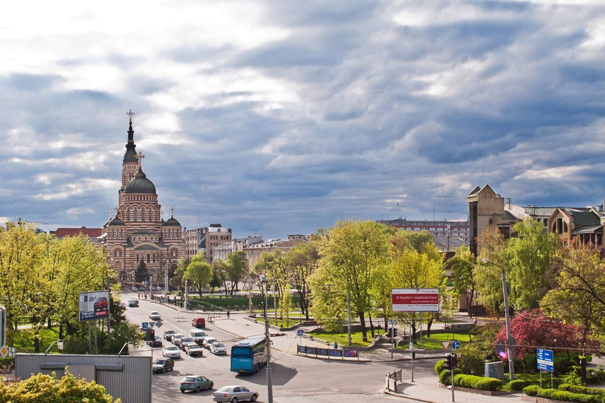 Фото киева после бомбежки